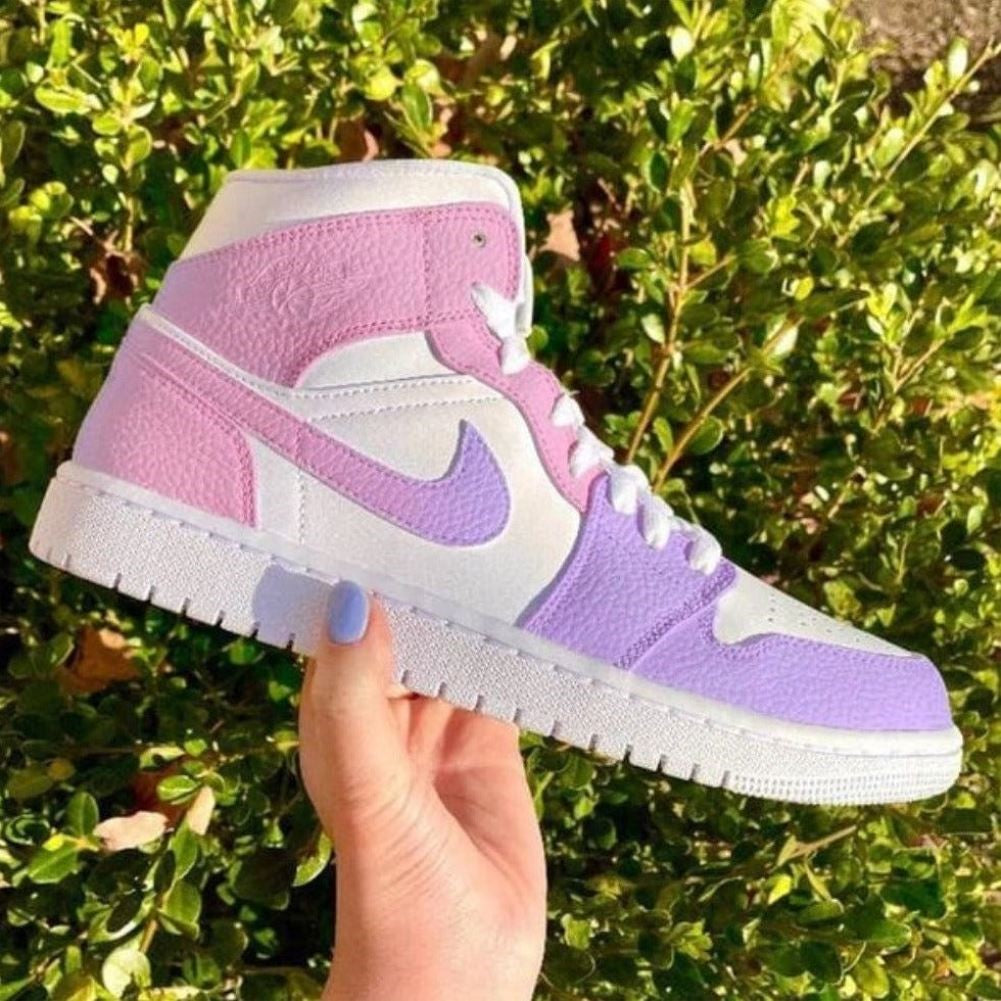 Pastel Custom Sneakers Air Jordan 1