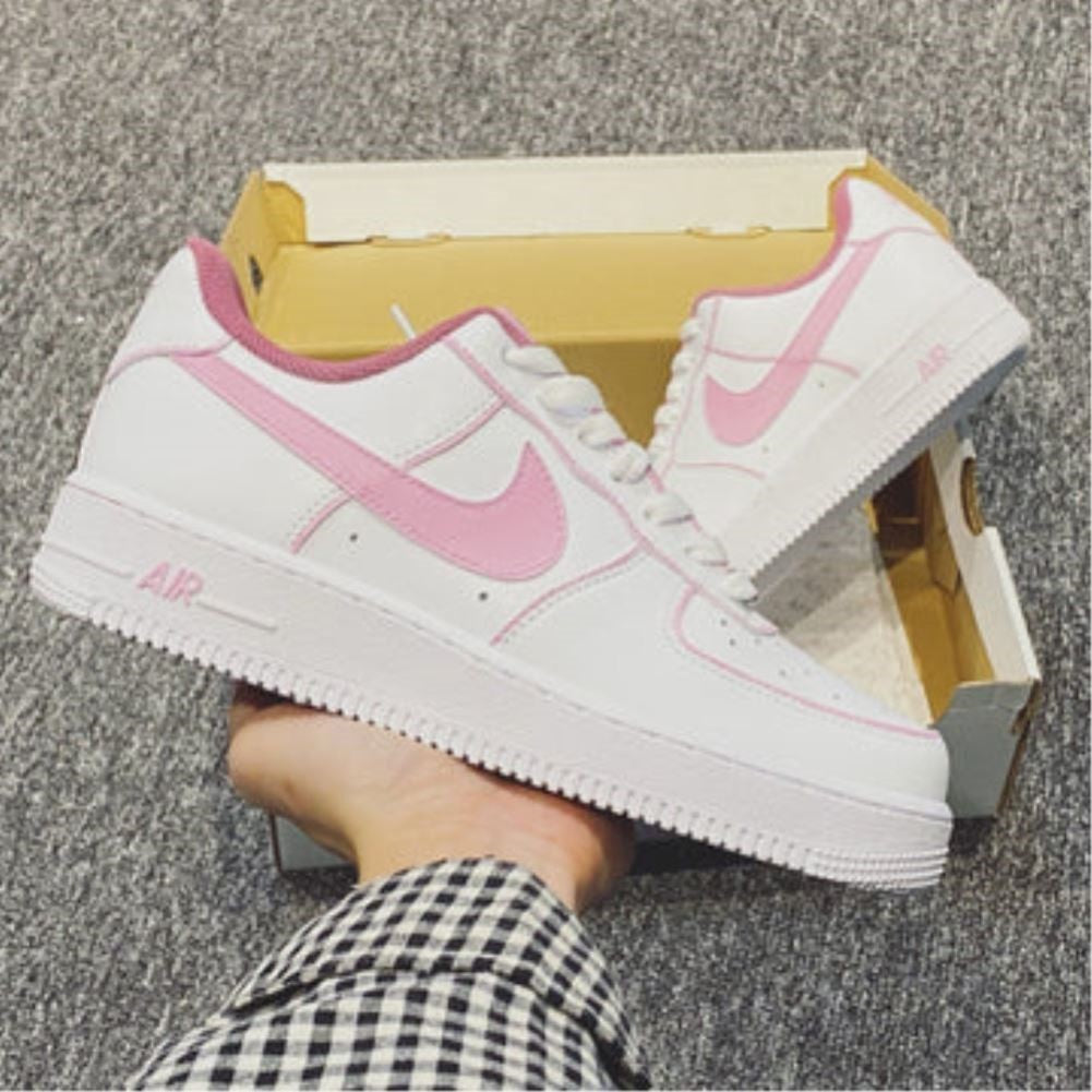 Pearl Pink Custom Sneakers Air Force 1