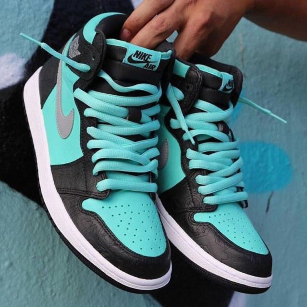 Mint Green Sneakers Custom Air Jordan 1