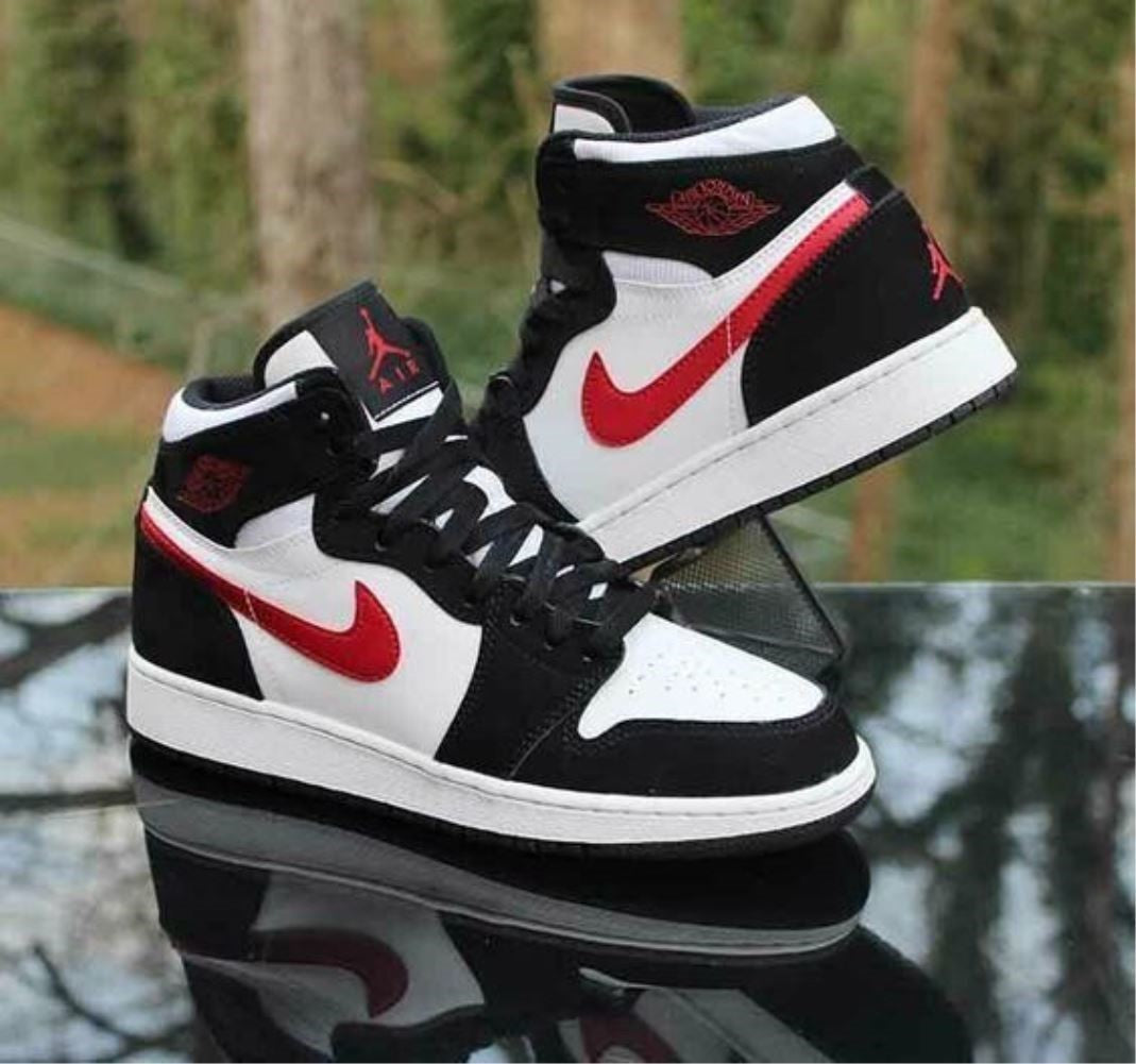 Black Red Custom Air Jordan 1