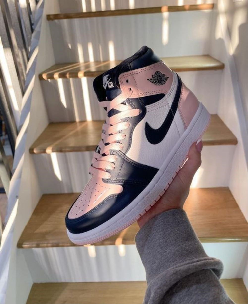 Pink Chill Sneakers Custom Air Jordan 1