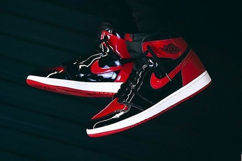 Red Black Chill Sneakers Custom Air Jordan 1