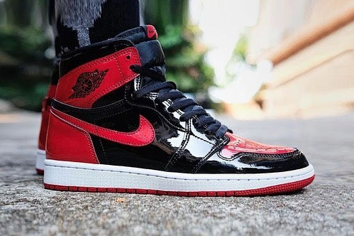 Red Black Chill Sneakers Custom Air Jordan 1