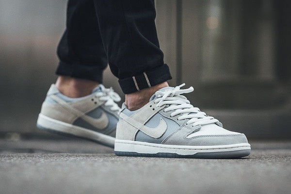 Grey Beige Custom Sneakers Dunk