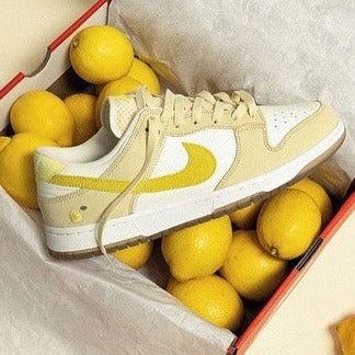 Lemon  Yellow Sneakers Custom Dunk