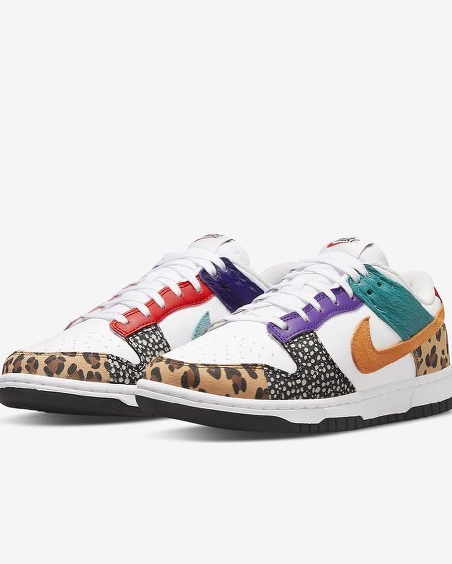 Leopard Print Custom Sneakers Dunk