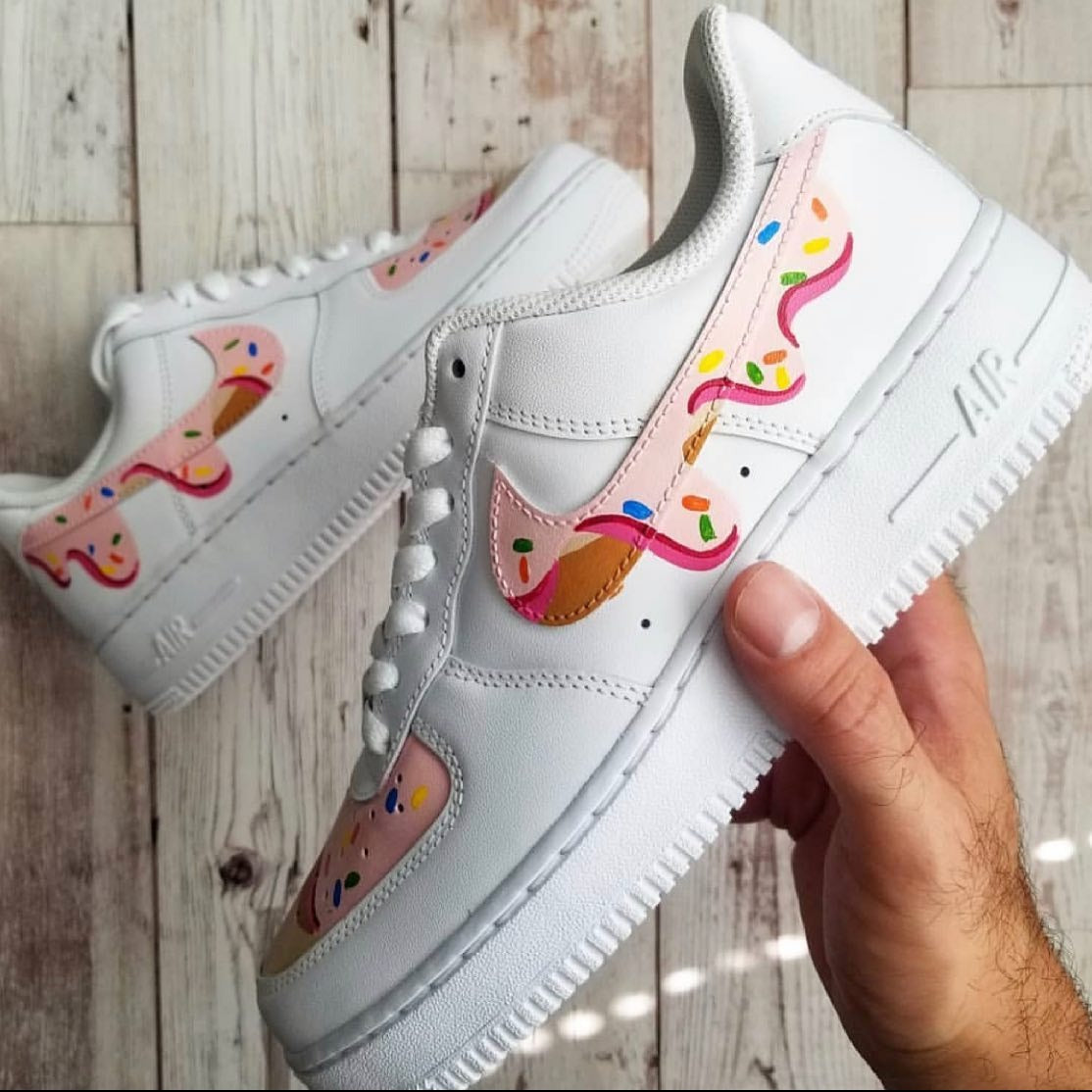 Cake Fluid Custom Sneakers Air Force 1