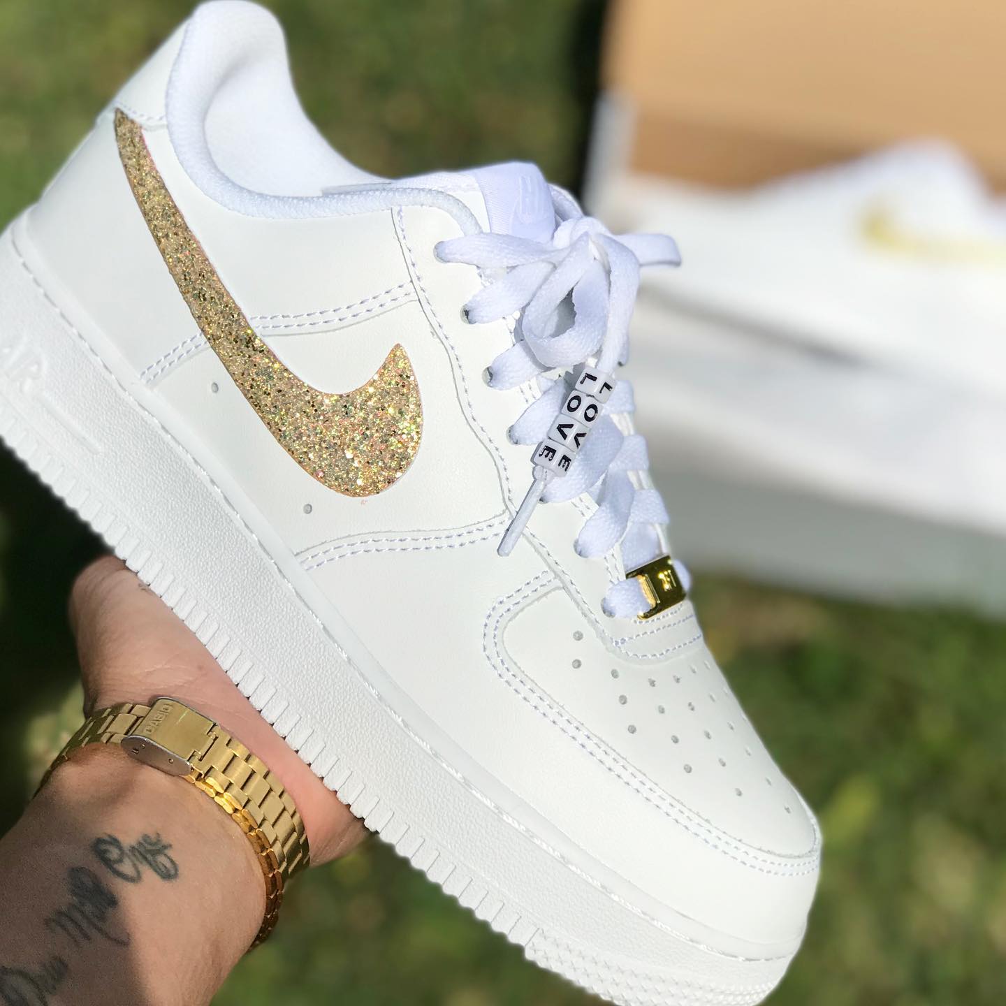 Golden Binks Custom Sneakers Air Force 1