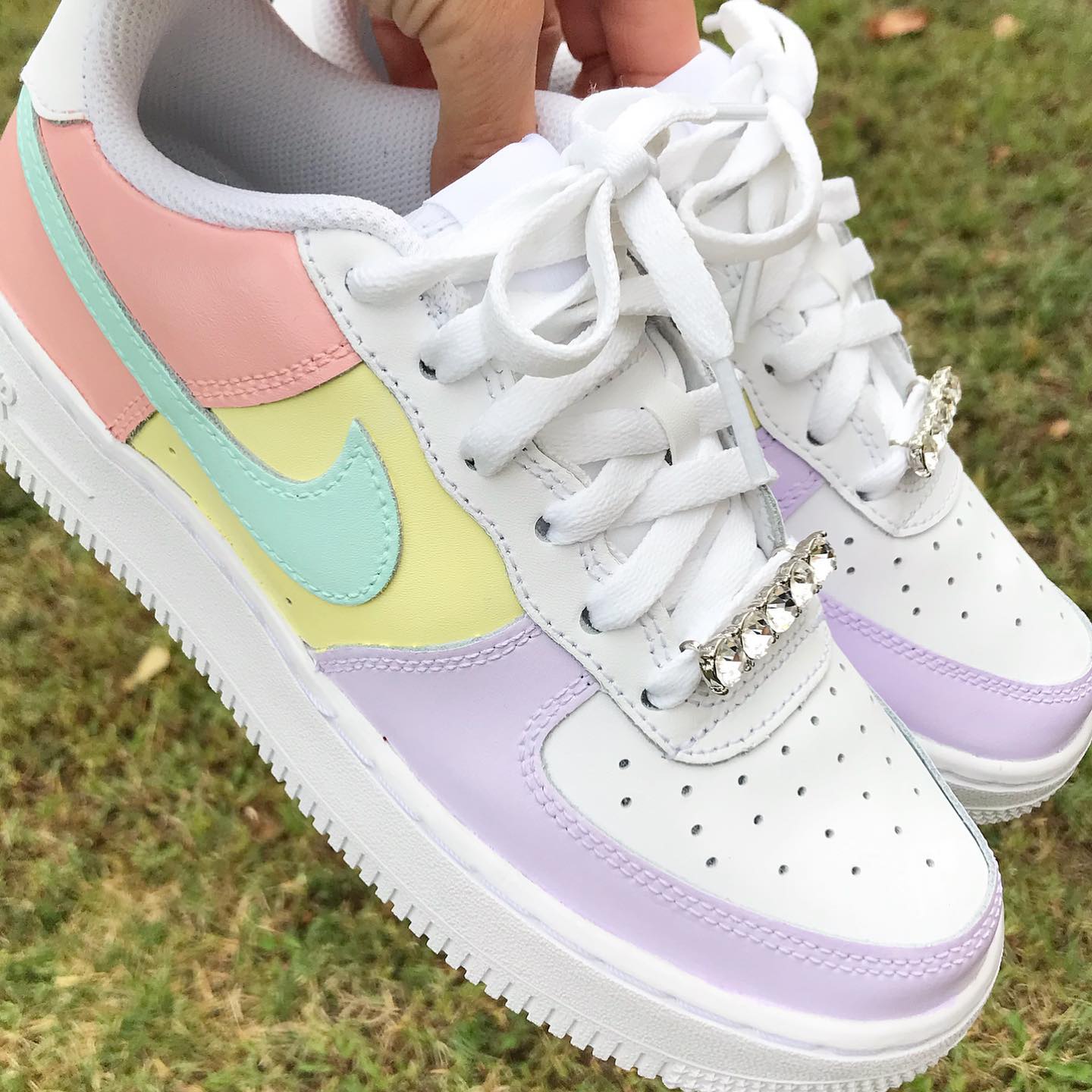 Macaron colors Custom Sneakers Air Force 1