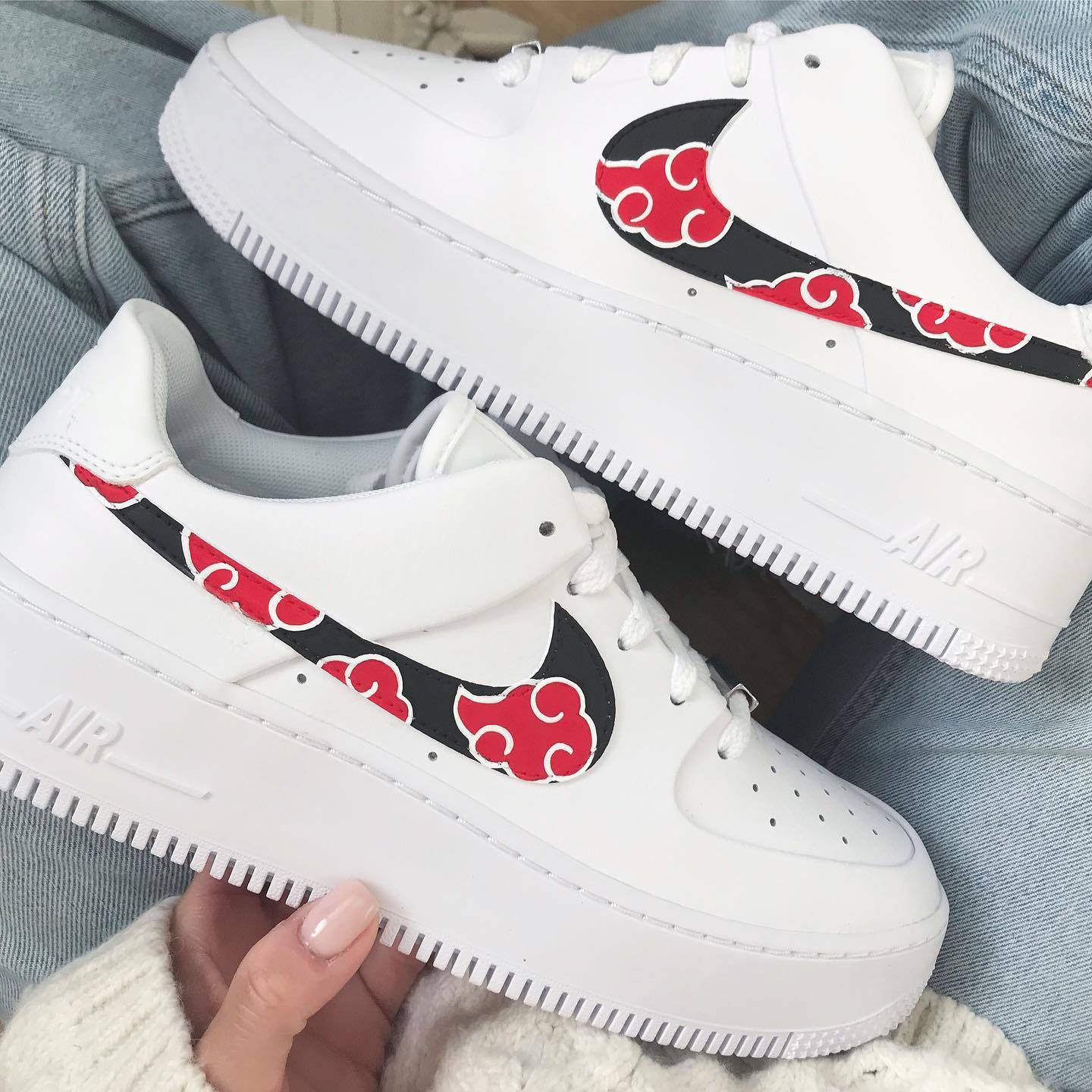 Red Cloud Custom Sneakers Air Force 1