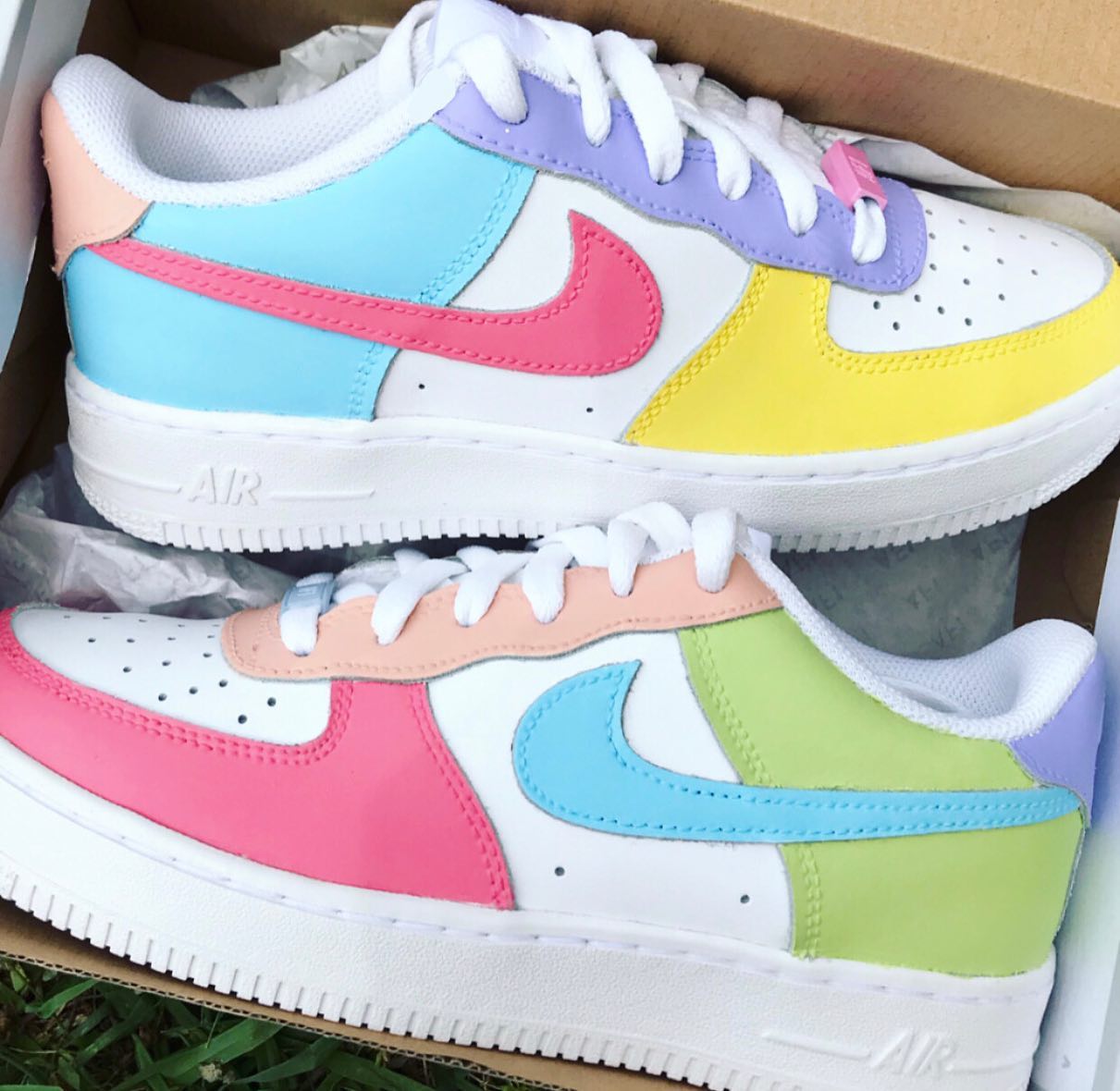 Colorful Custom Sneakers Air Force 1