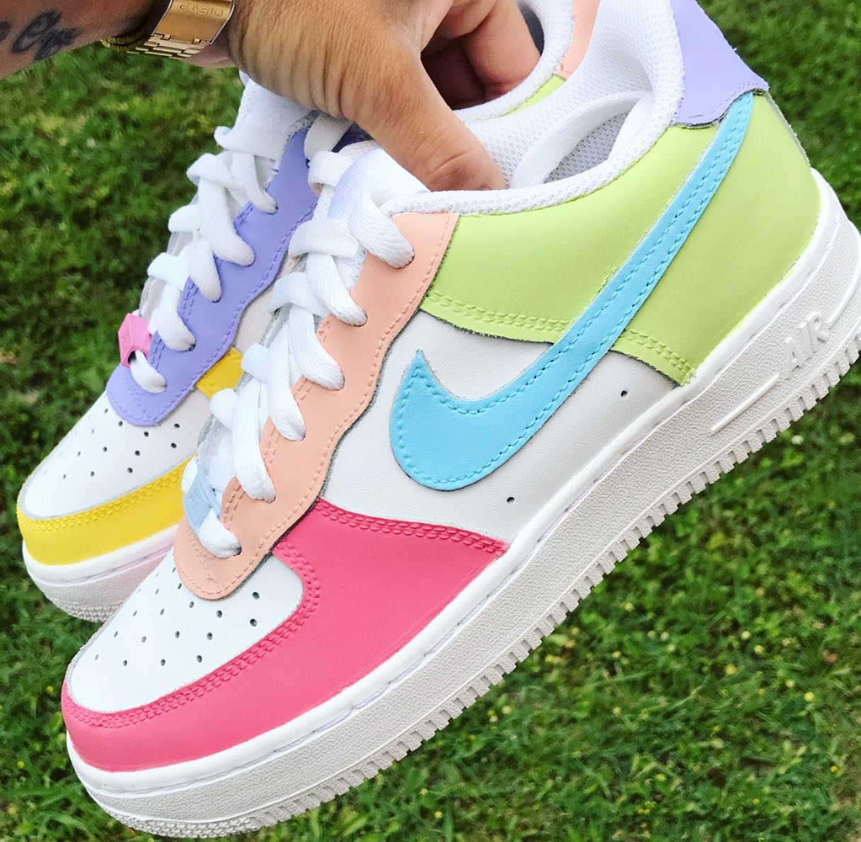 Colorful Custom Sneakers Air Force 1