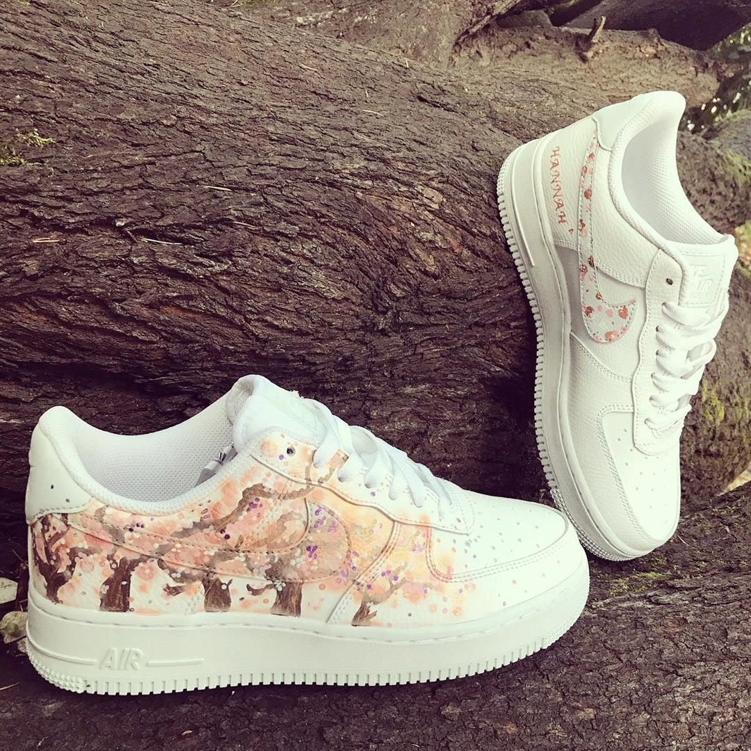 Cartoon Tree Custom Sneakers Air Force 1