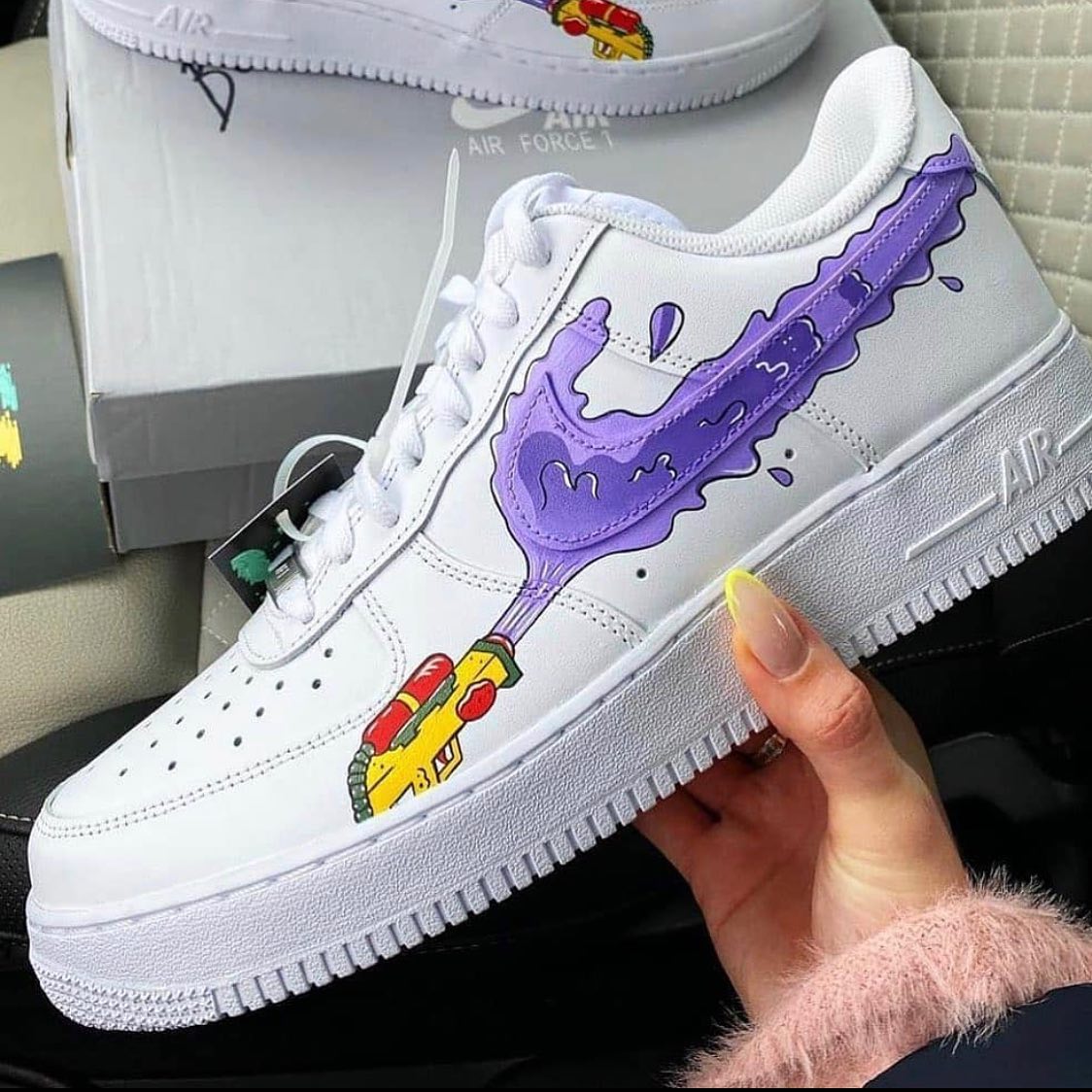 Water Gunair Custom Sneakers Air Force 1