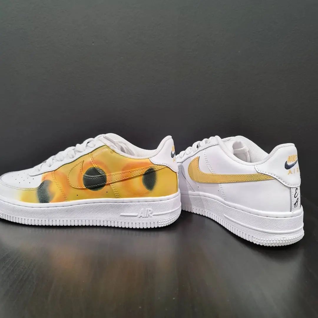 Moon Eclipse Custom Sneakers Air Force 1