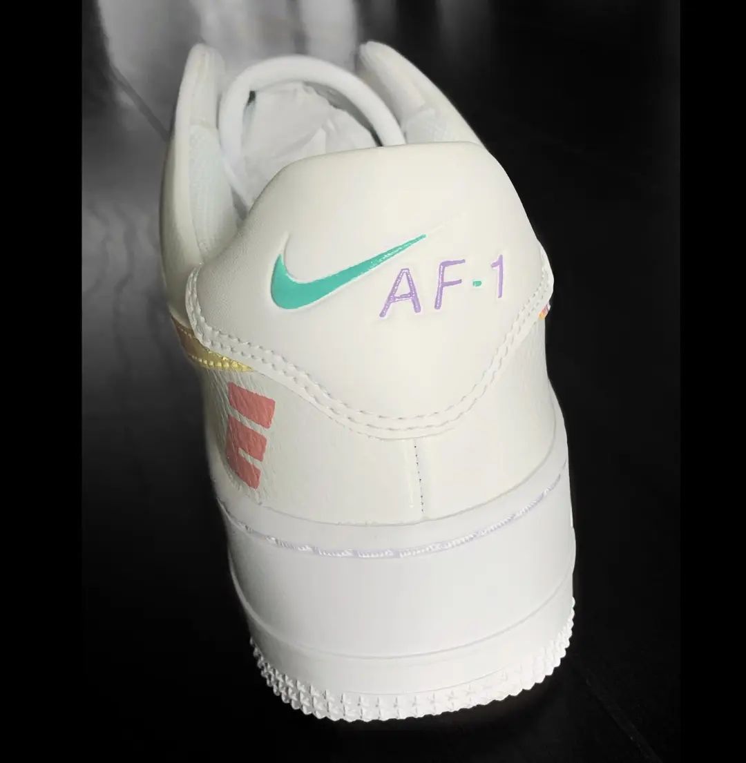 Pastel Swirls Custom Sneakers Air Force 1