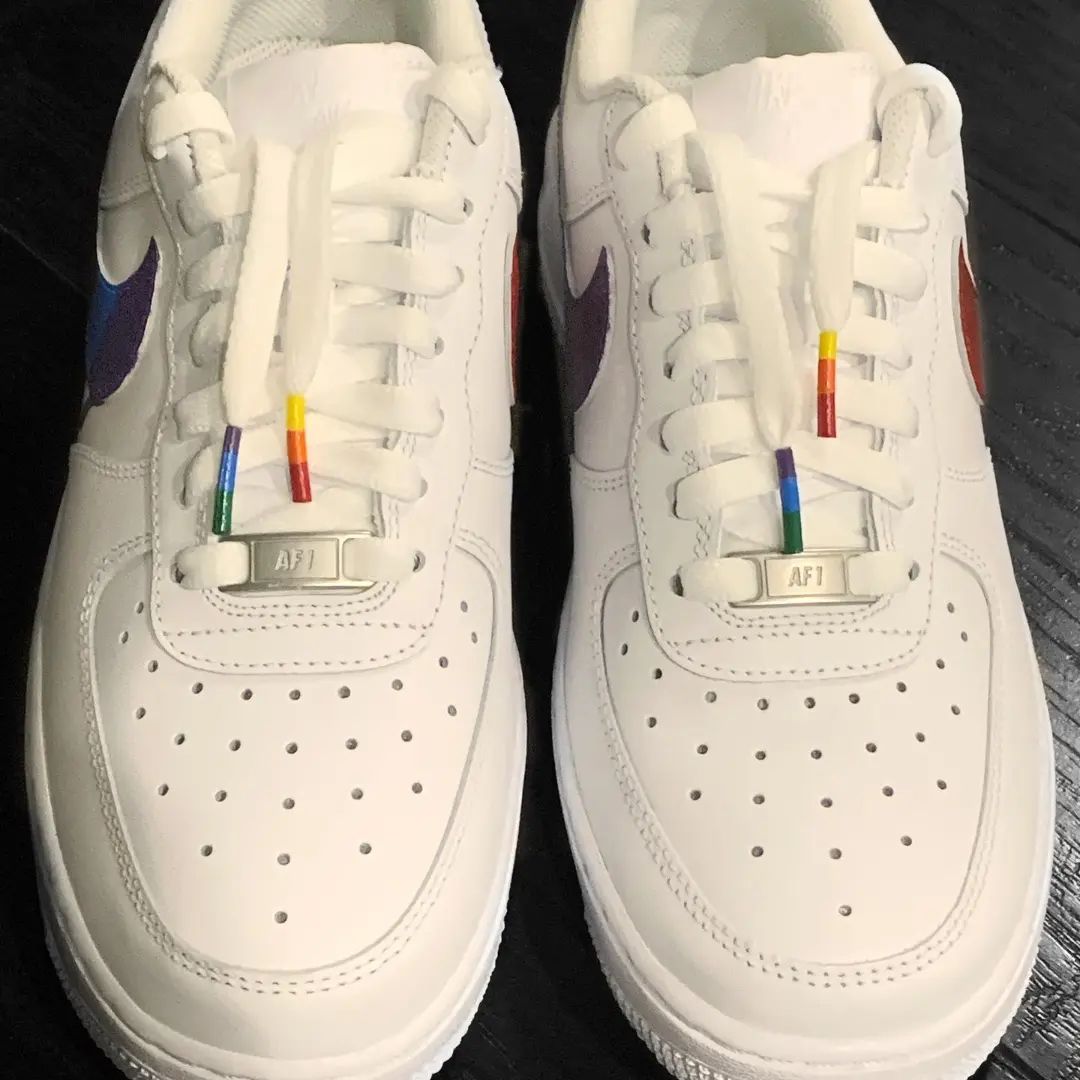 Rainbow Drip Custom Sneakers Air Force 1