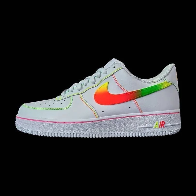 Color Gradient Custom Sneakers Air Force 1