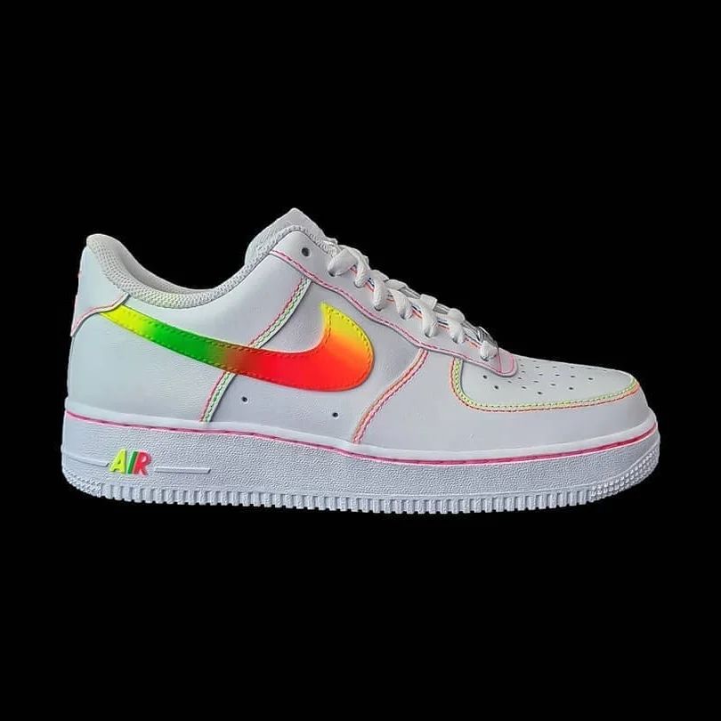 Color Gradient Custom Sneakers Air Force 1