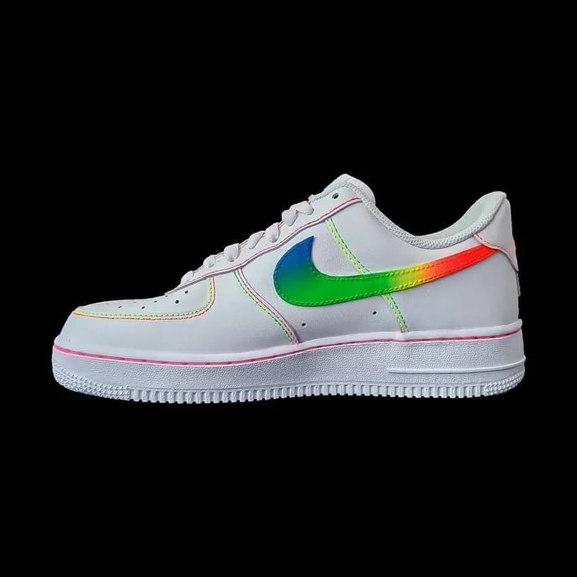 Color Gradient Custom Sneakers Air Force 1