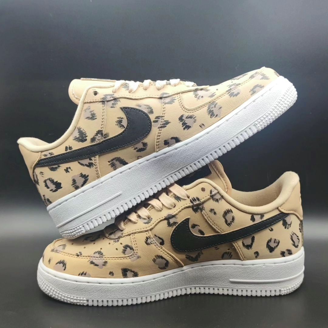 Leopard Print Custom Sneakers Air Force 1