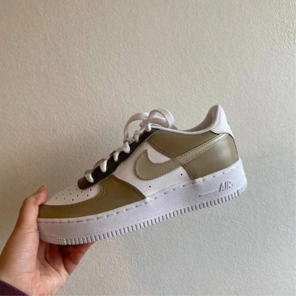 Dark Brown Custom Sneakers Air Force 1