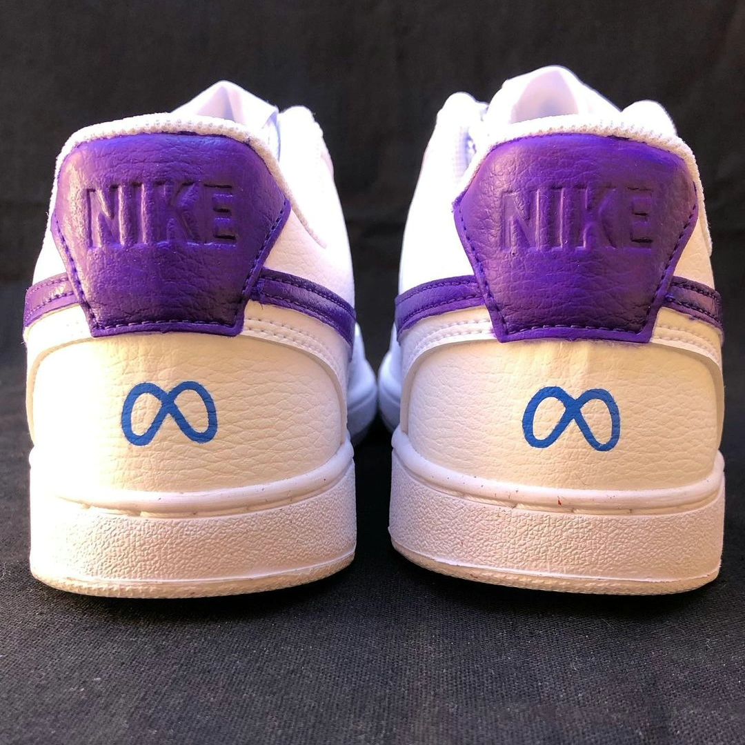 Purple Custom Sneakers Nike Count