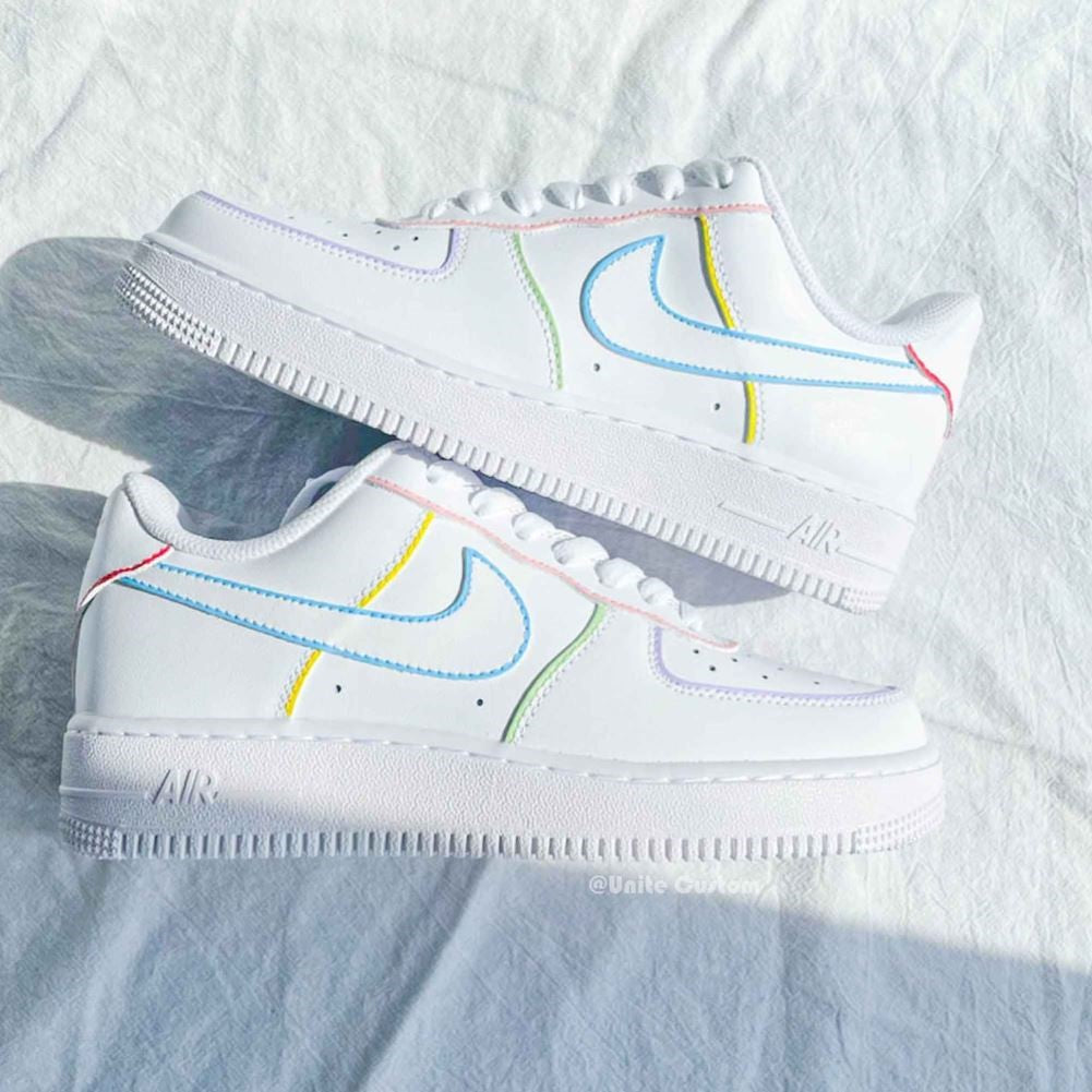 Macaron Line Custom Sneakers Air Force 1