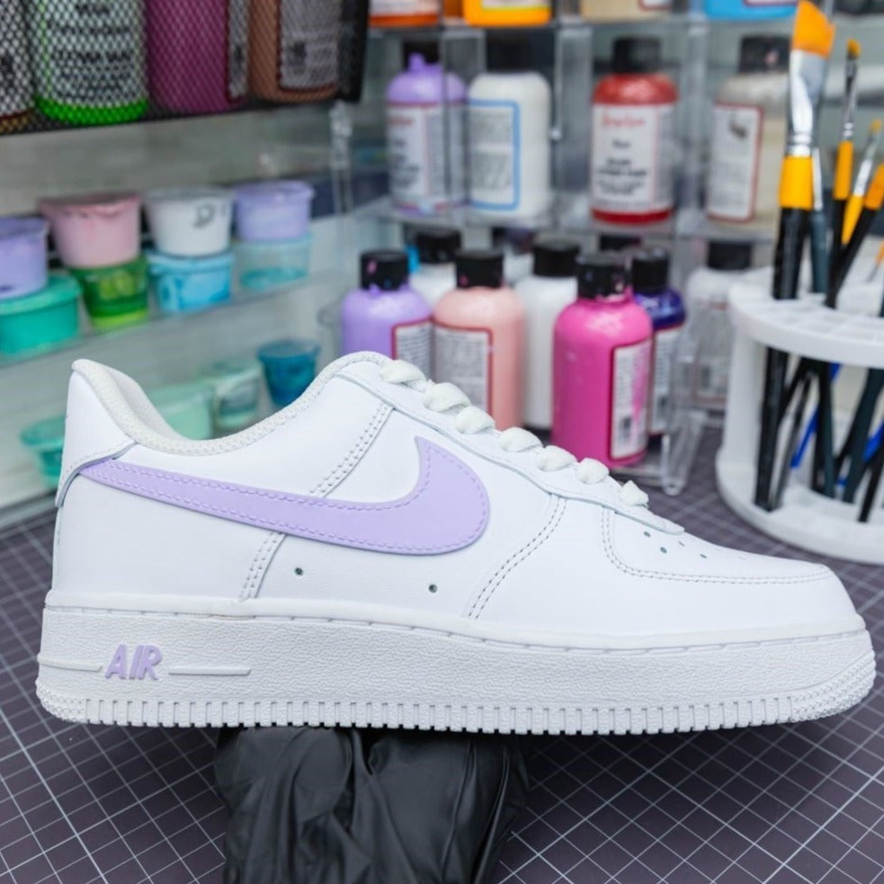 Baby Purple Custom Sneakers Air Force 1