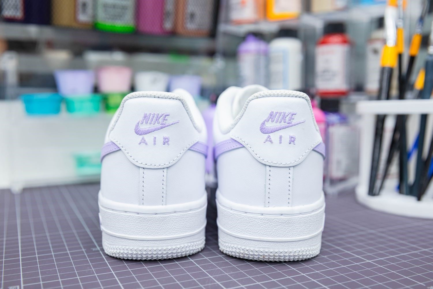 Baby Purple Custom Sneakers Air Force 1