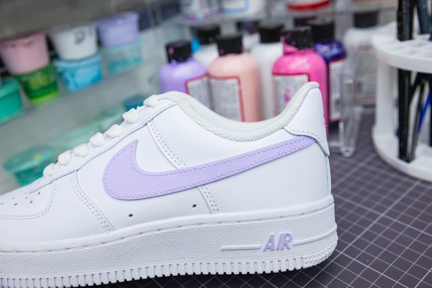 Baby Purple Custom Sneakers Air Force 1