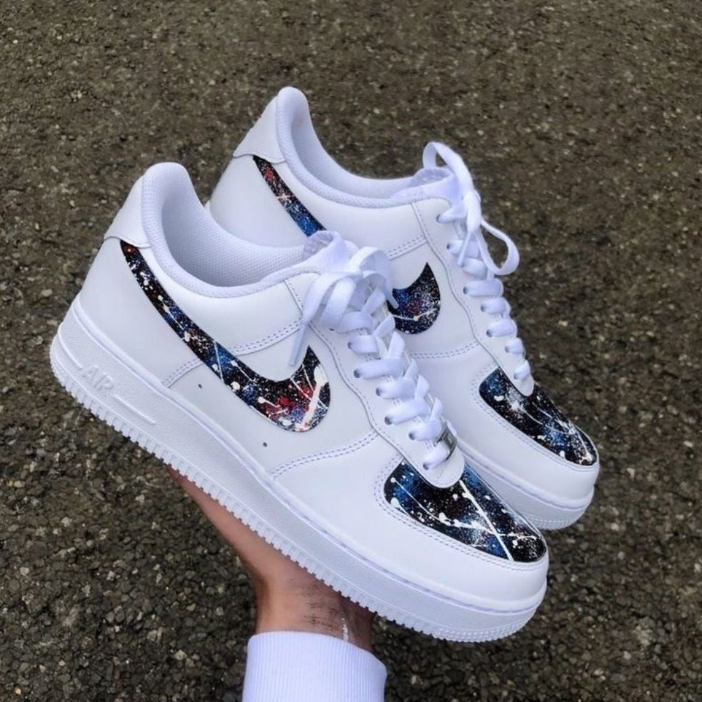 Catroon Splash Custom Sneakers Air Force 1