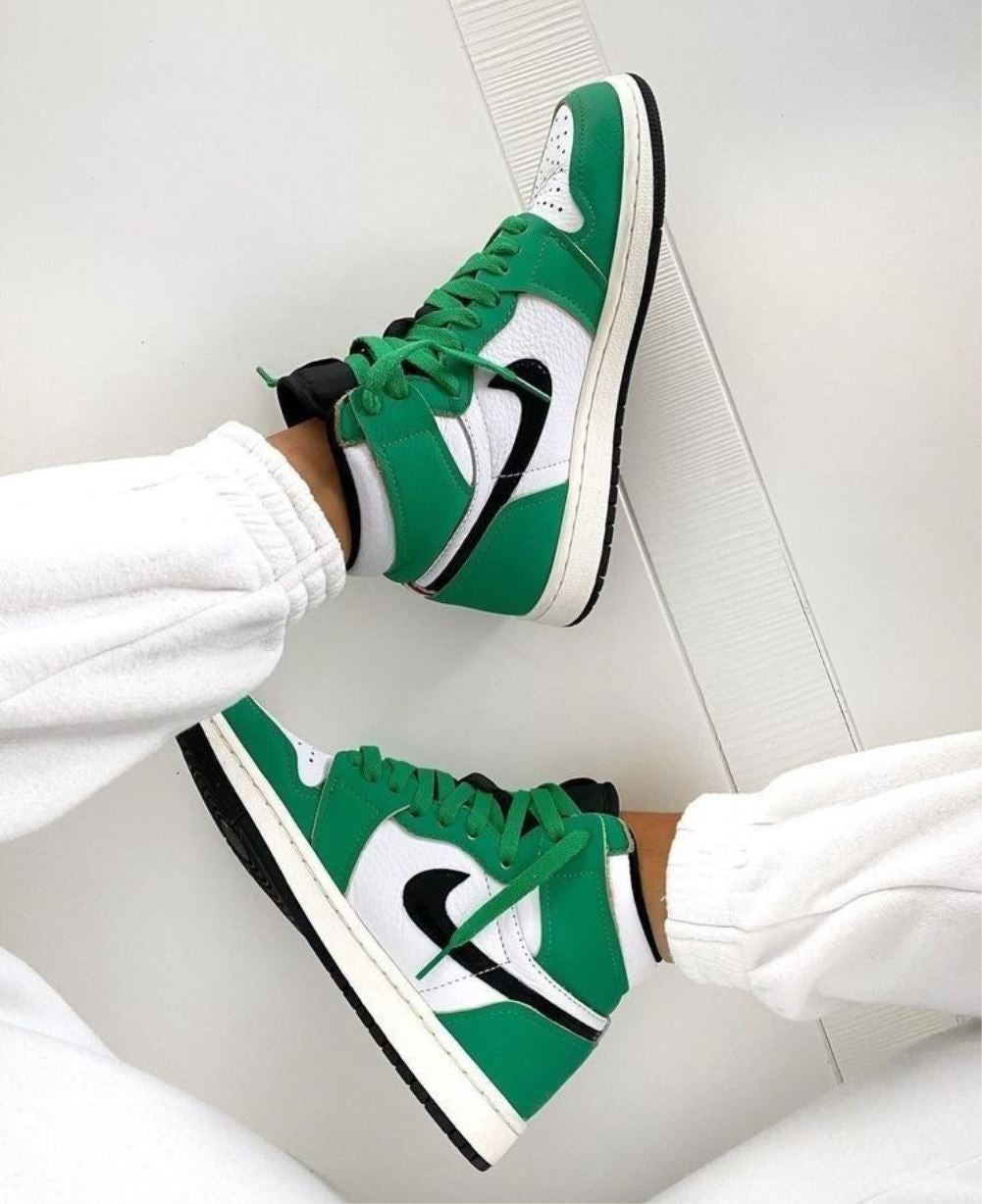 Lucky Green Custom Air Jordan 1