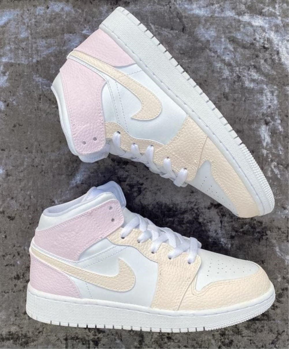 Pastel Custom Sneakers Air Jordan 1