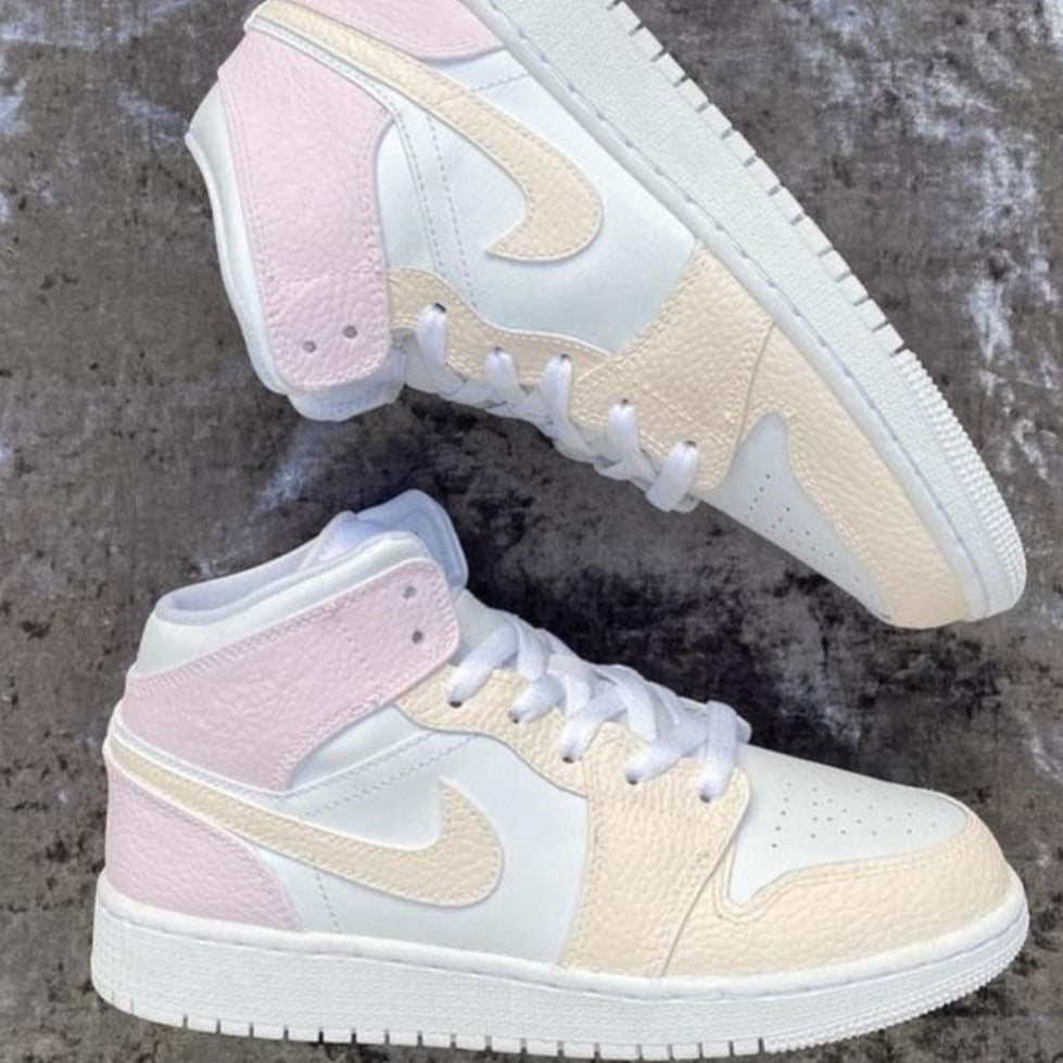 Pastel Custom Sneakers Air Jordan 1