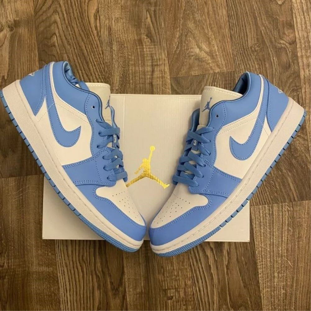 Sky Blue Custom Air Jordan 1 Low