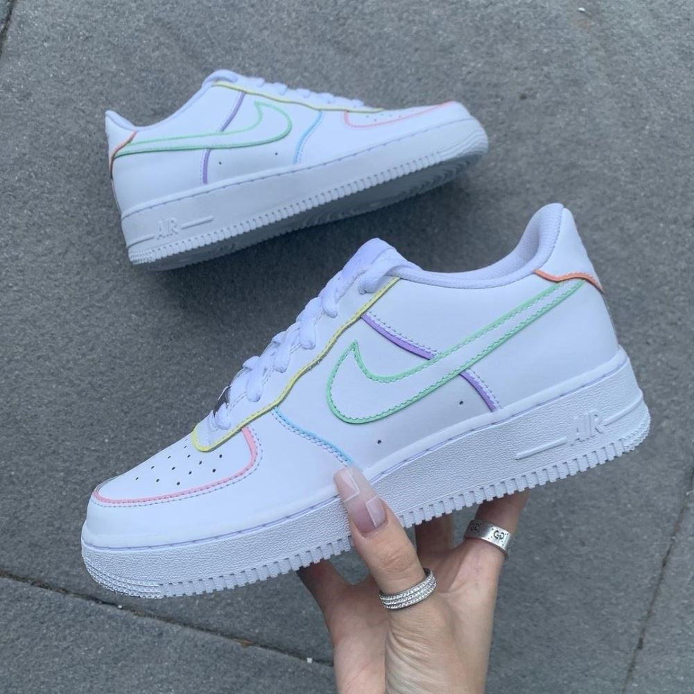 Colorful Colorful Custom Sneakers Air Force 1