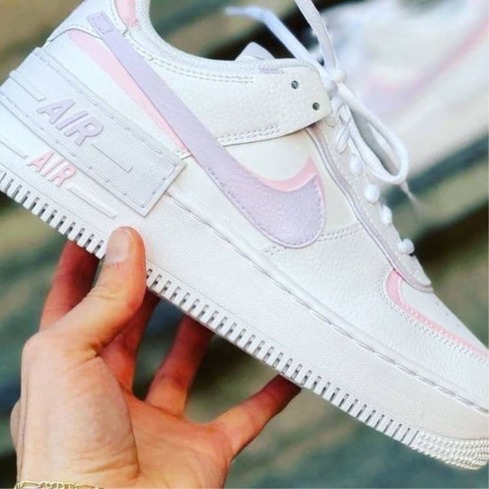 Pastel Shadow Custom Sneakers Air Force 1