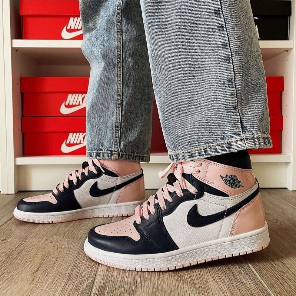 Pink Chill Sneakers Custom Air Jordan 1