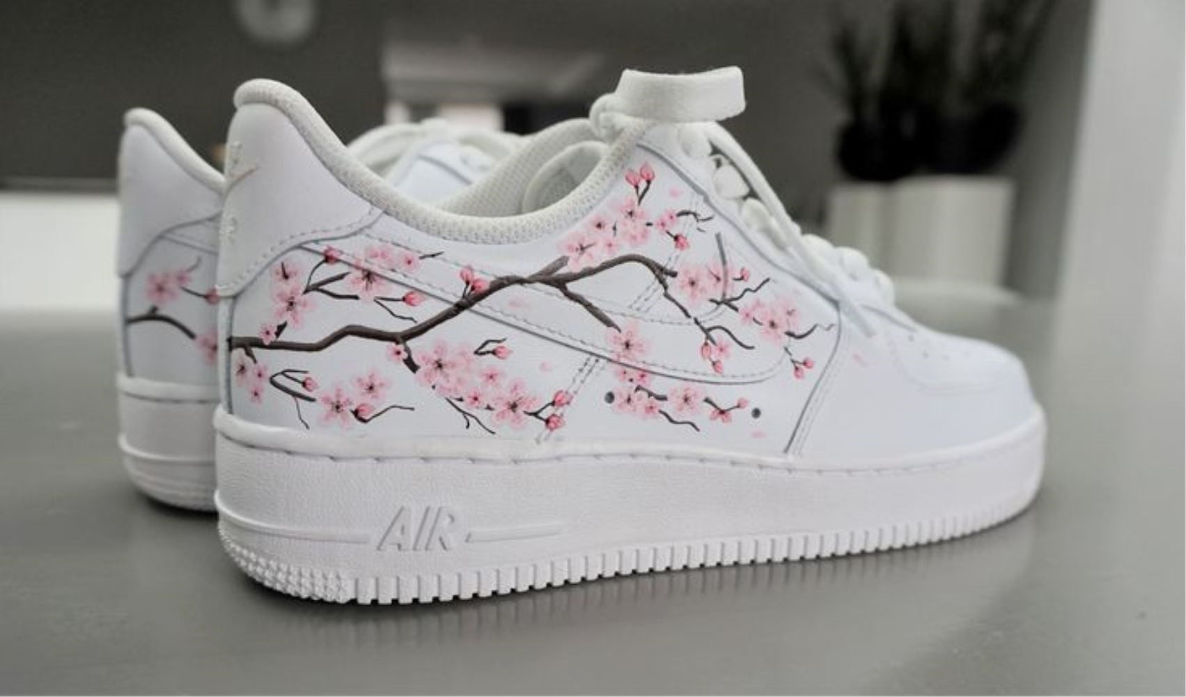 Cherry Blossom Custom Sneakers Air Force 1