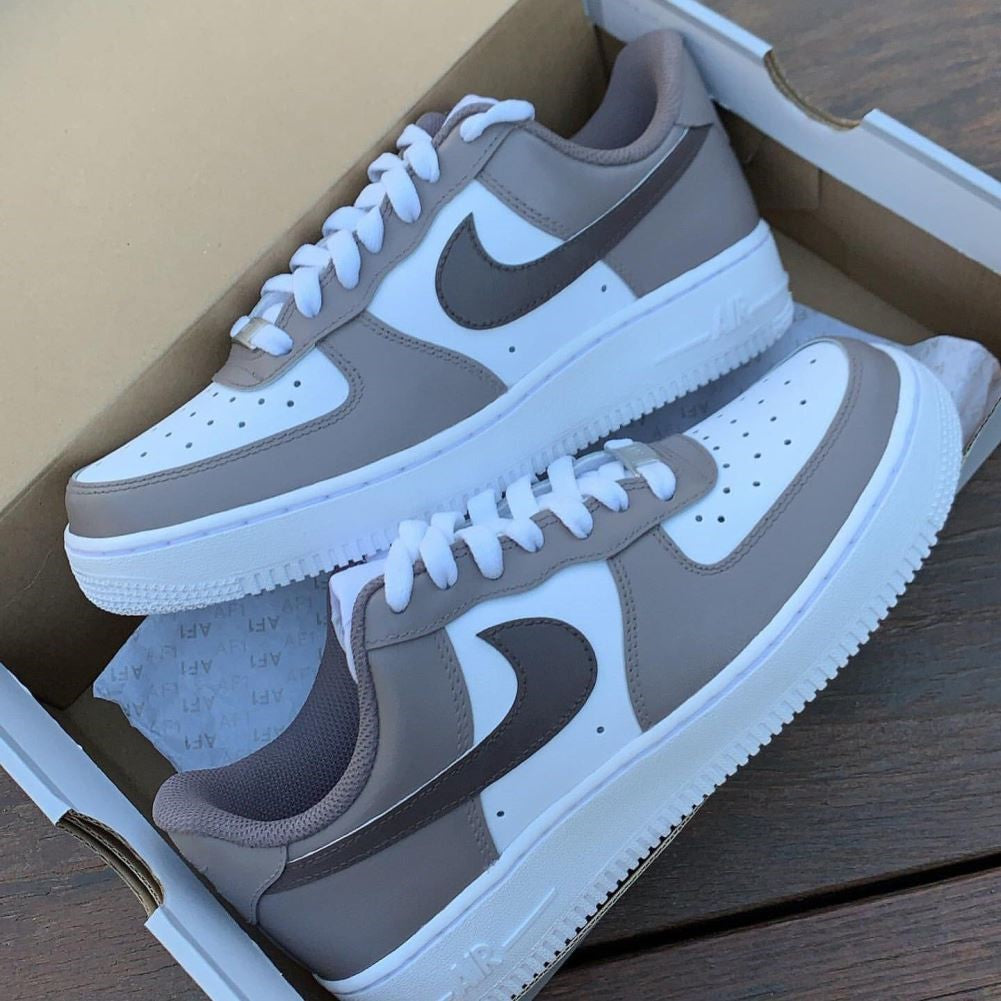 Dark Mocha Custom Sneakers Air Force 1