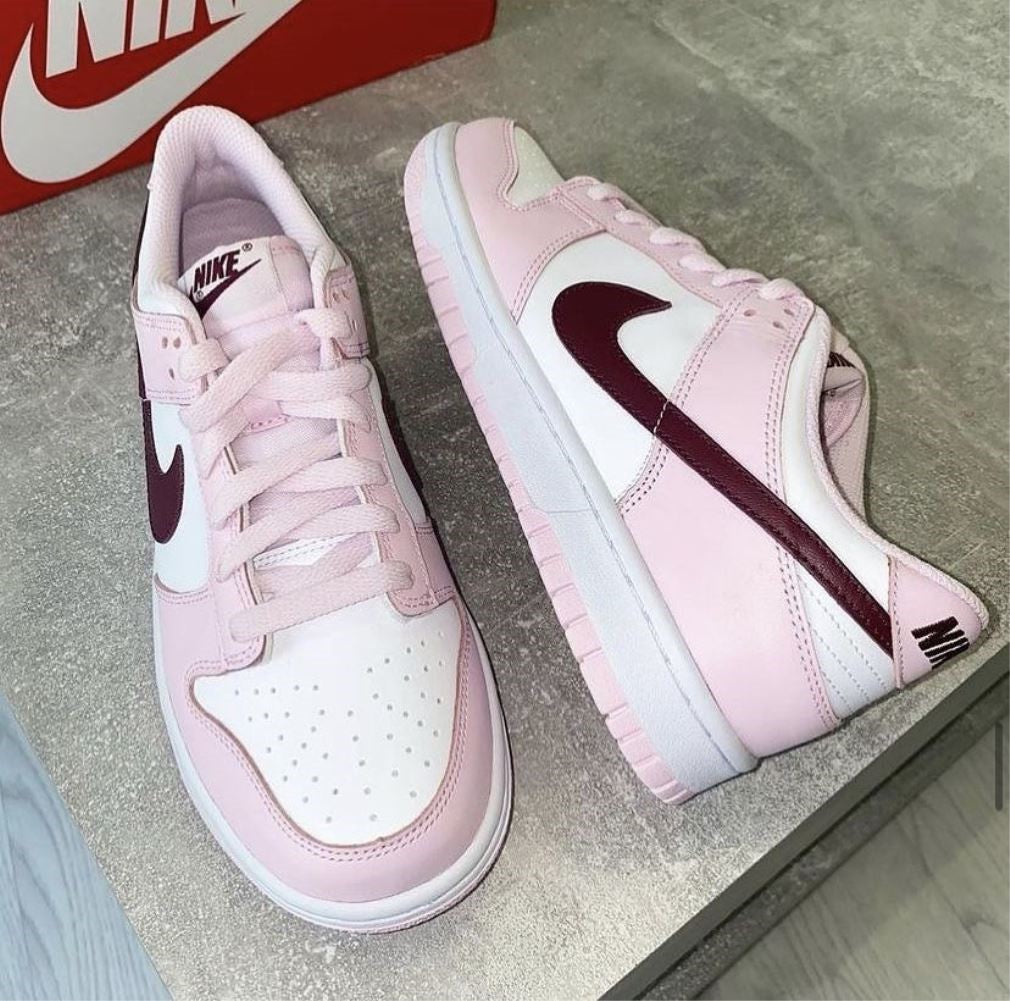 Pearl Pink Sneakers Custom Dunk