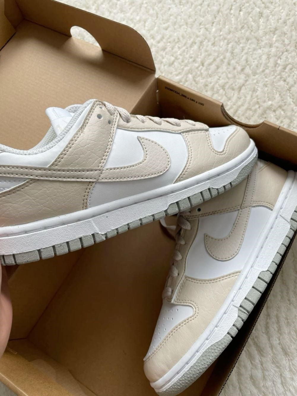 Beige  Sneakers Custom Dunk