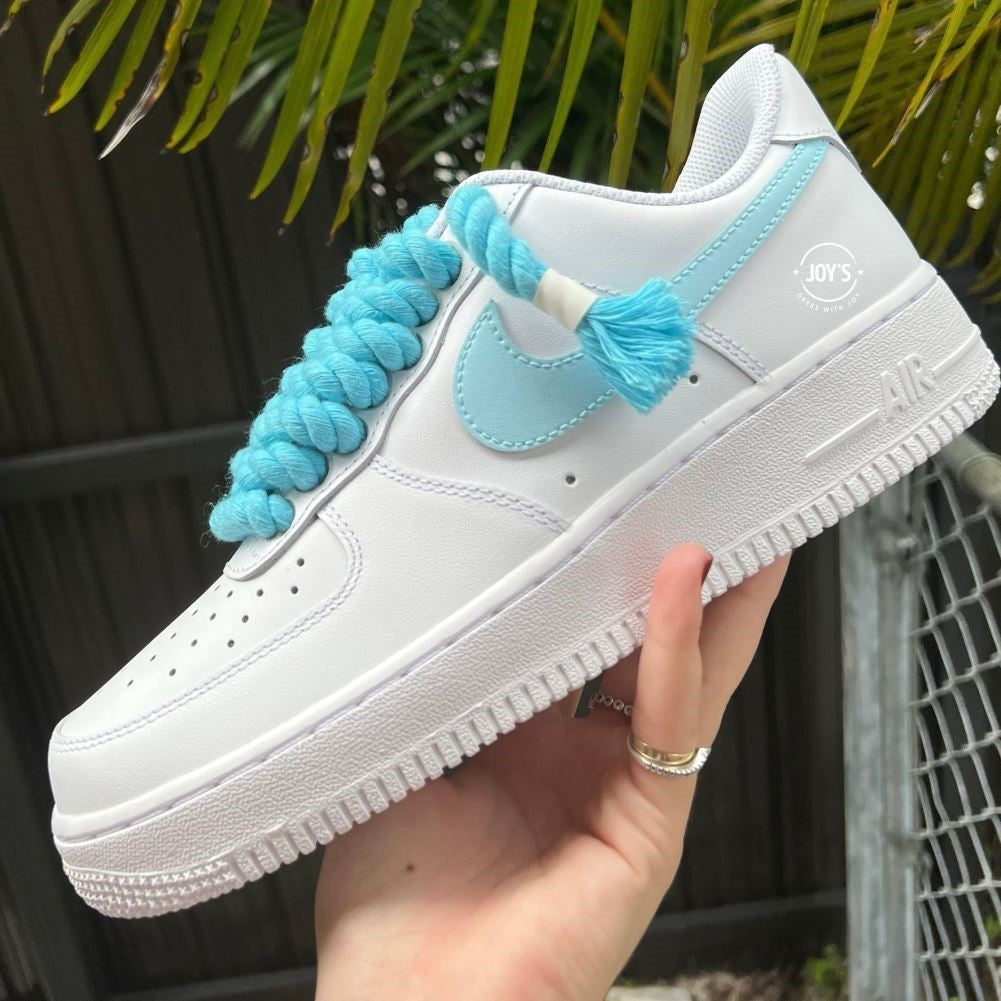 Blue Rope Custom Sneakers Air Force 1