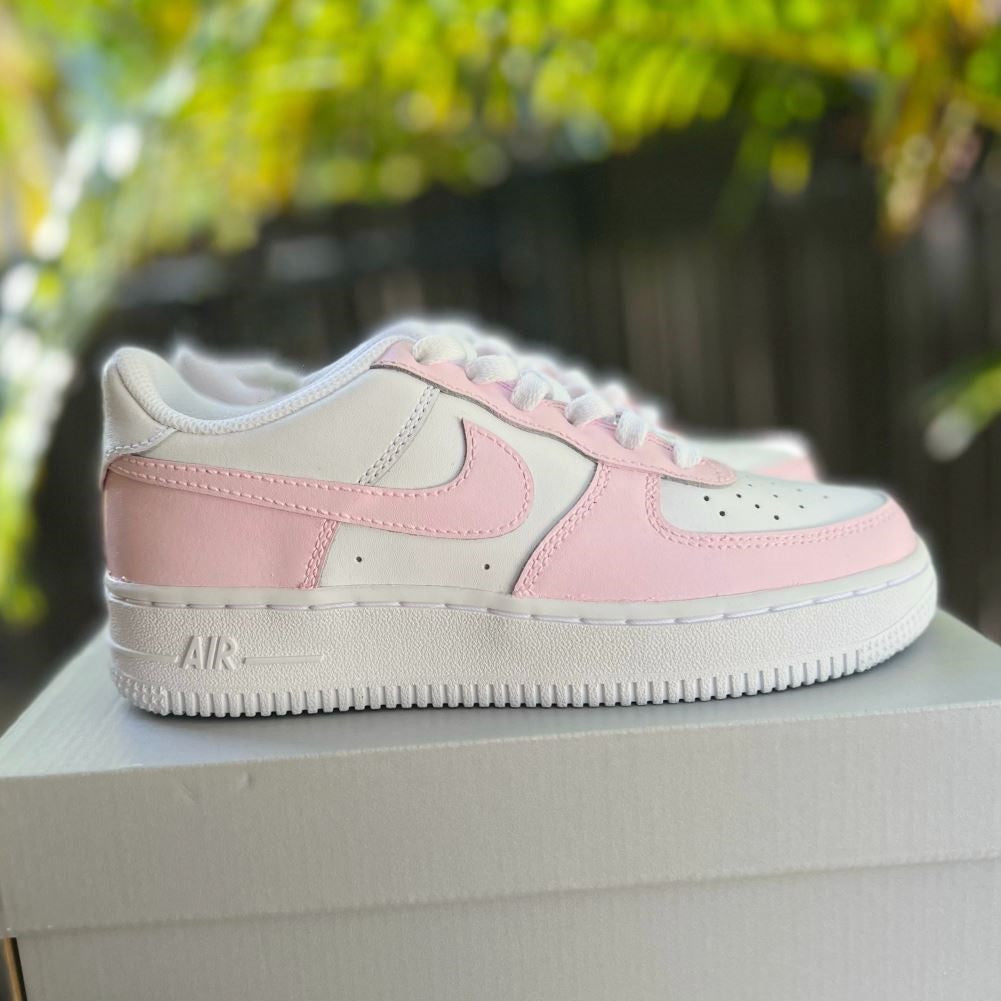 Pearl Pink Custom Sneakers Air Force 1