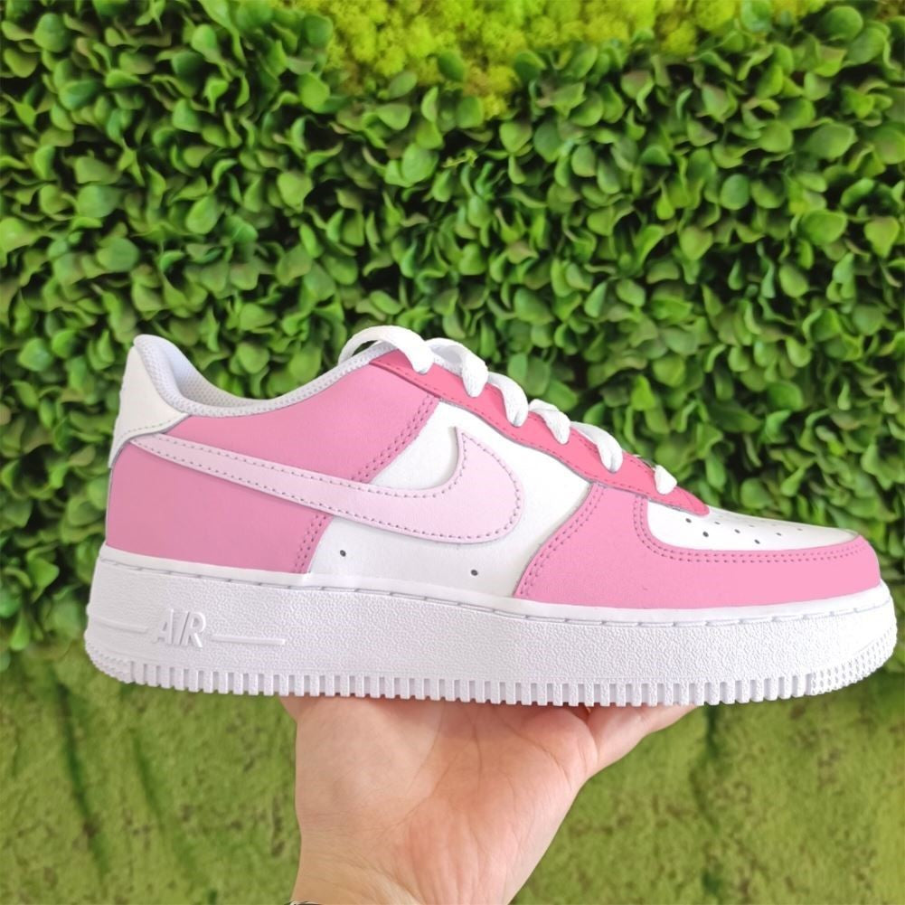 Pearl Pink Custom Sneakers Air Force 1