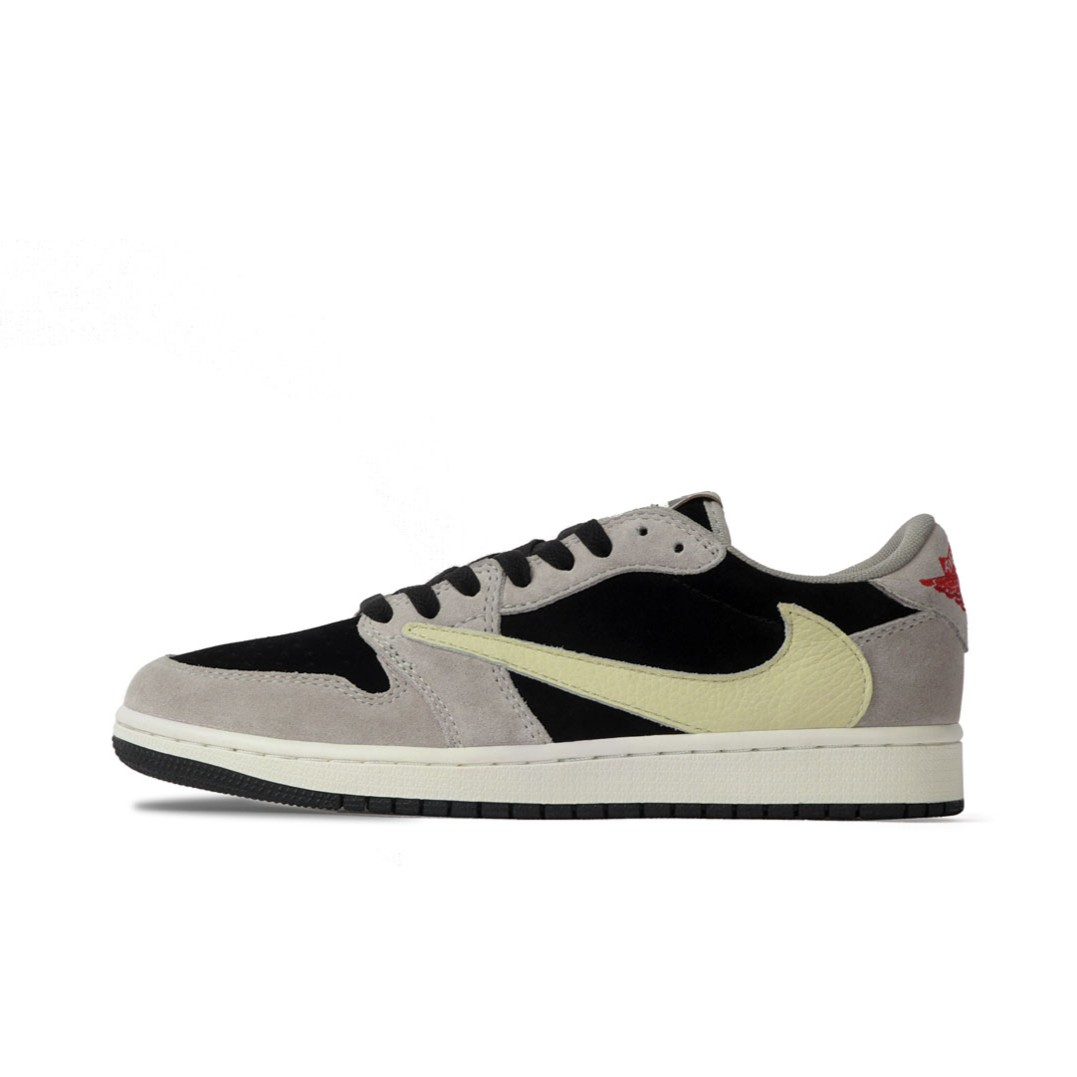 Retro Beige Custom Sneakers Air Jordan 1 Travis Scott