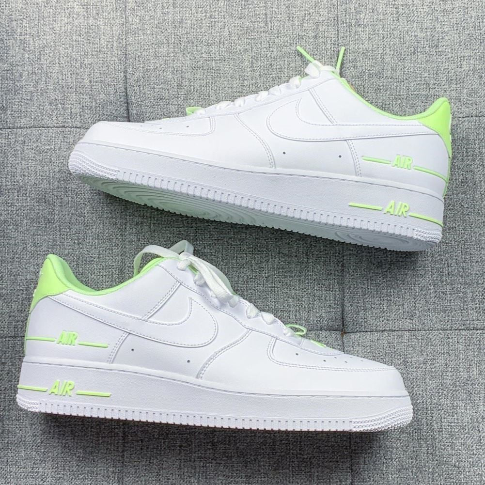 Neon Green Custom Sneakers Air Force 1