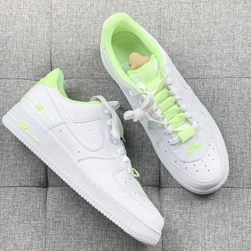 Neon Green Custom Sneakers Air Force 1