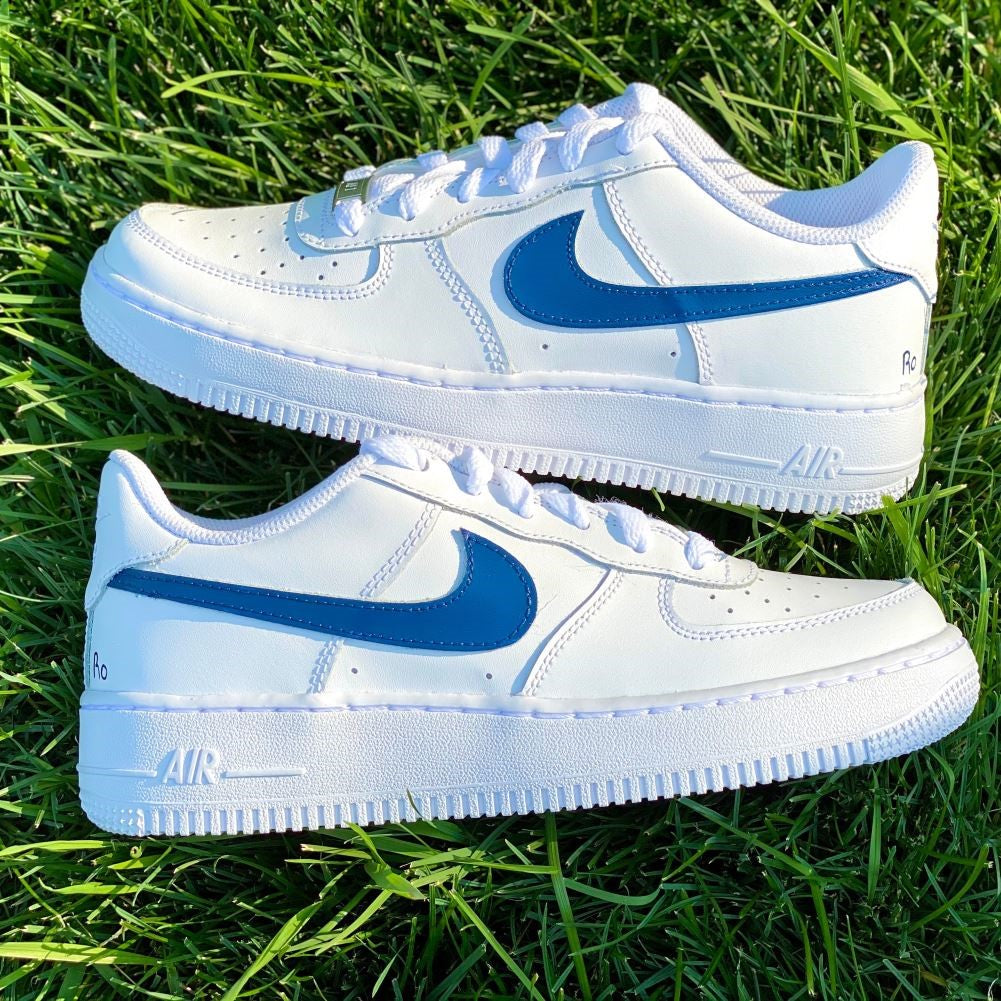 Royal Blue Custom Sneakers Air Force 1